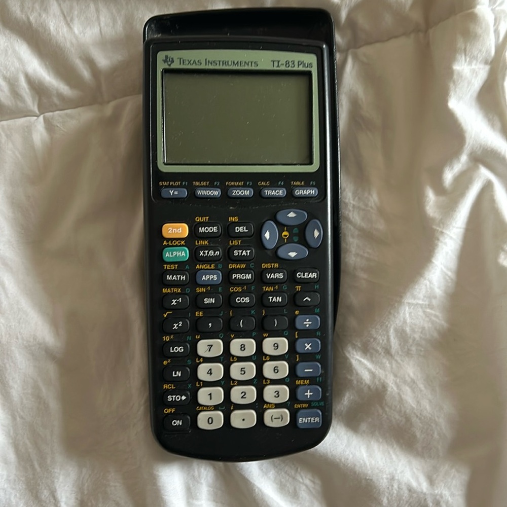 TI 83 calculator